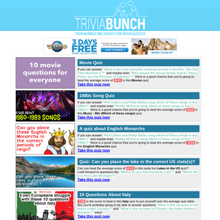 TriviaBunch.com
