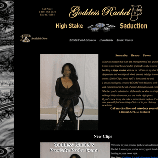Goddess Rachel - Ebony Findom    Fetishist   Humiliatrix