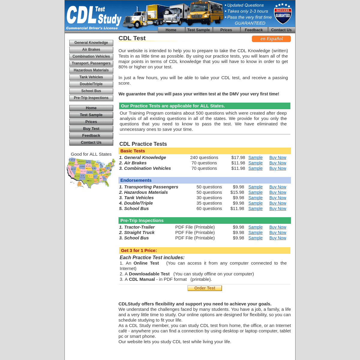 CDL Test (Questions & Answers) | CDL Study
