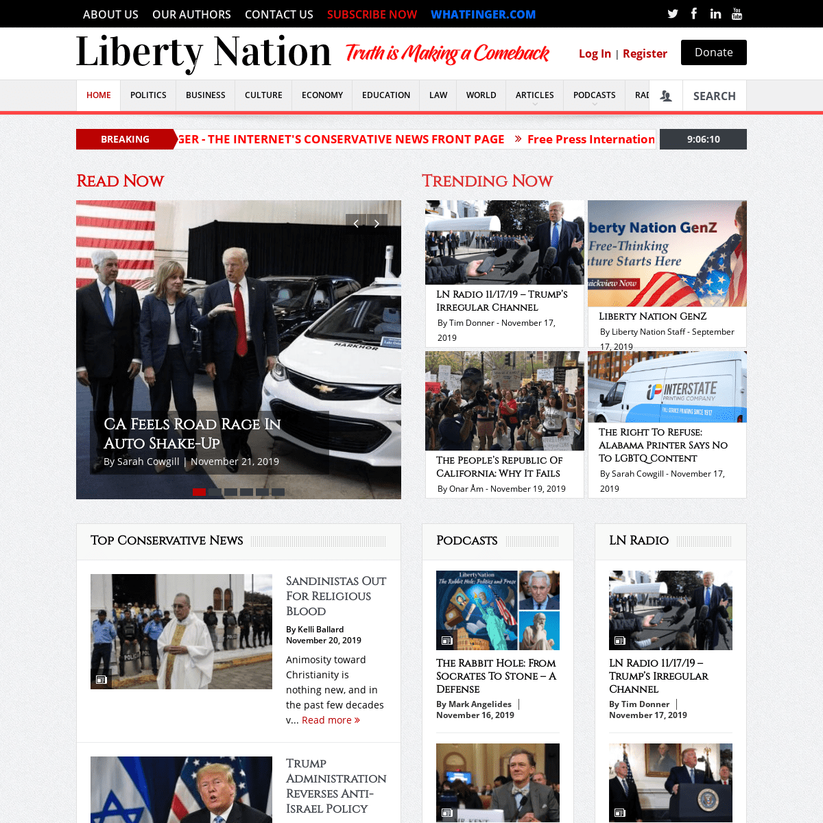 A complete backup of libertynation.com