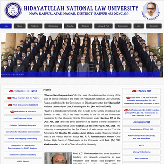 Home - Hidayatullah National Law University