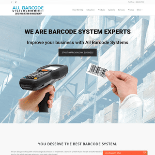 All Barcode Systems | 2019 | Barcode Systems & Equipment Supplier