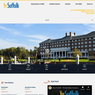 Suffolk Economic Development, VA | Official Website
