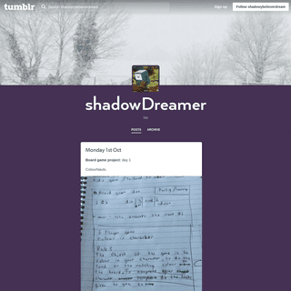 A complete backup of shadowybelieverdream.tumblr.com