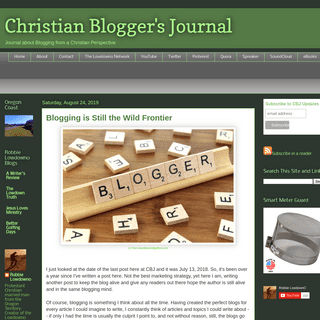 Christian Blogger's Journal