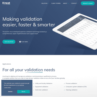Validation Software Solutions for Life Sciences | Kneat