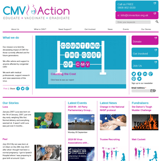 CMV Action | EDUCATE . VACCINATE . ERADICATE
