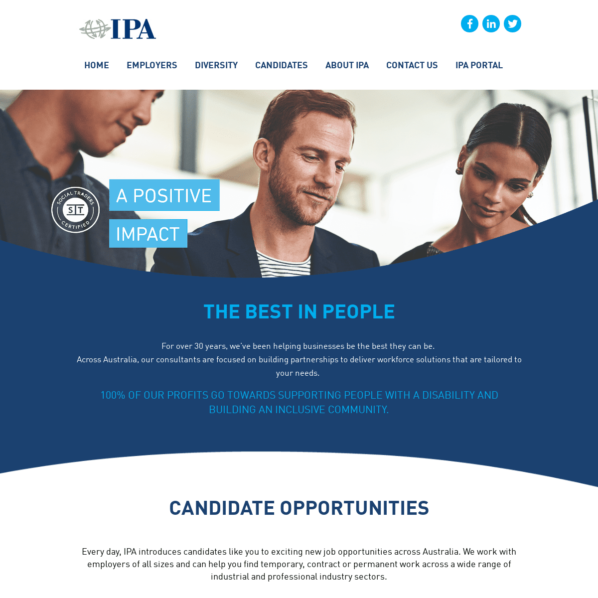 A complete backup of ipa.com.au