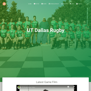 A complete backup of utdallasrugby.org