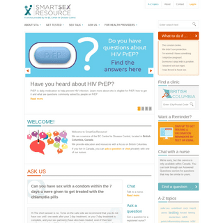 SmartSex Resource - Homepage
