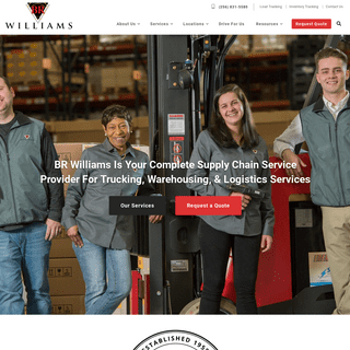 Trucking, Warehousing & Logistics Company in Alabama | BR Williams