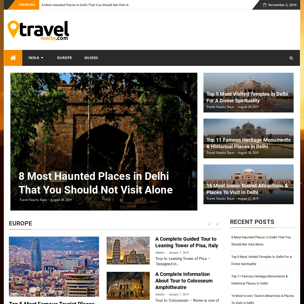 A complete backup of travelnearby.com
