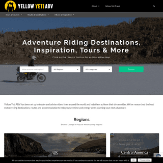 Yellow Yeti ADV | Adventure Motorcycle Travel | Advice & Inspiration