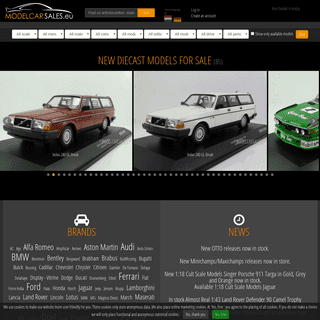A complete backup of modelcarsales.eu