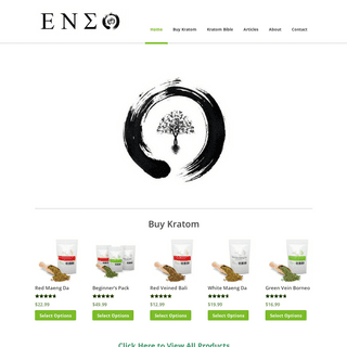 Enso Botanicals | Buy Kratom Powder and Leaf Online