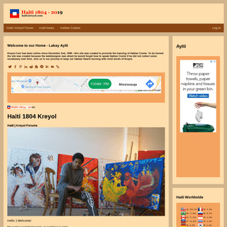 Kreyol | Haiti Forum