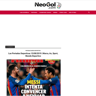 Liga Española 2019 | Goleadores, Portadas Deportivas, Posiciones