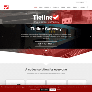 A complete backup of tieline.com
