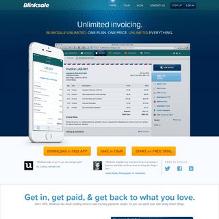 Blinksale | Online Invoicing Software & Application