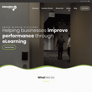 eLearning, Learning Management Systems & Voice Tech | Webanywhere