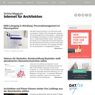 Internet für Architekten - Webdesign, Social Media, Marketing und Büro-Organisation