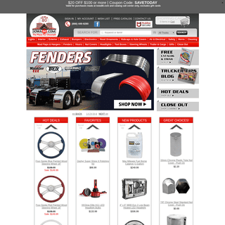 Semi Truck Chrome Parts and Accessories | Iowa80.com