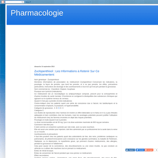 A complete backup of pharmacologie-ici.blogspot.com