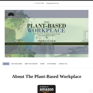 The Plant-Based Workplace – Add Profits, Engage Employees and Save the Planet