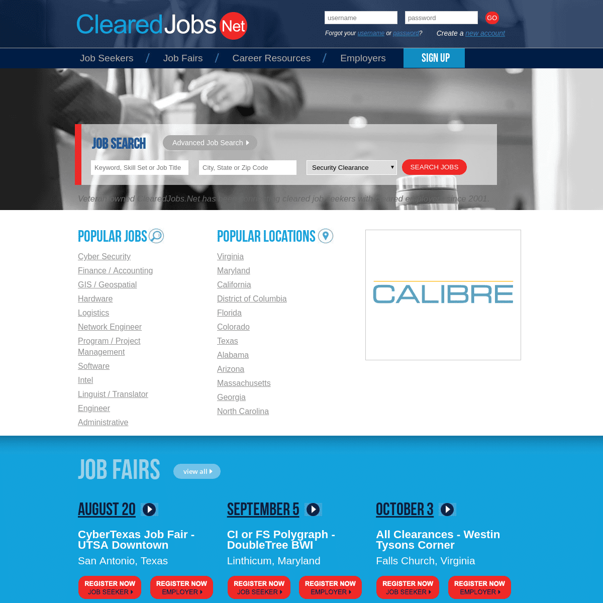 Security Clearance Jobs, Cleared Jobs | ClearedJobs.Net