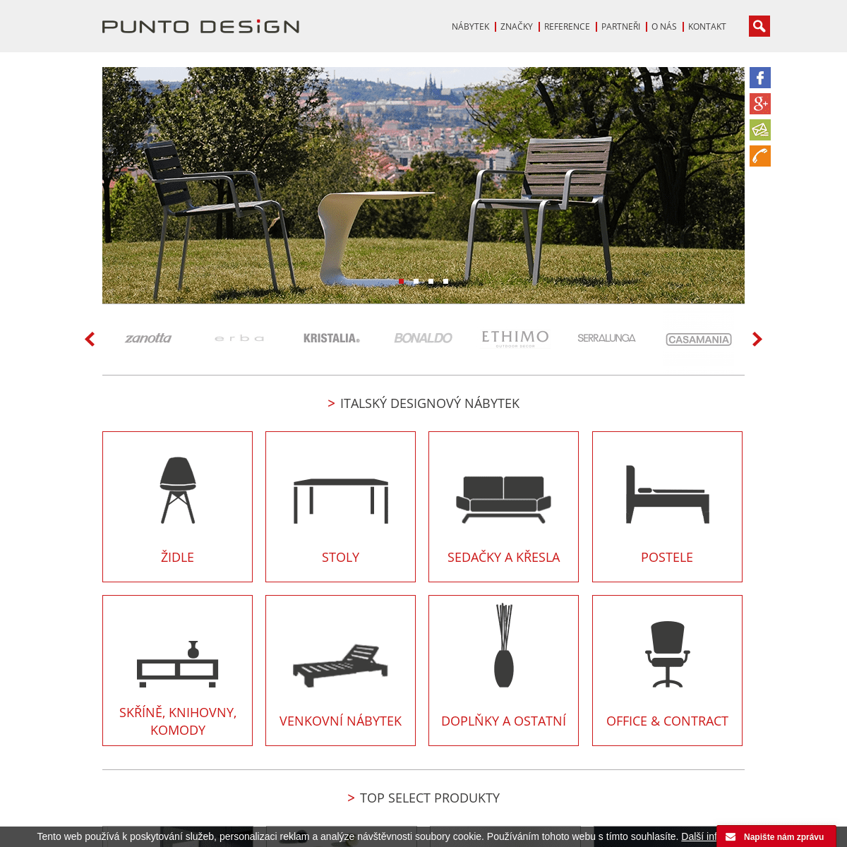 Designový nábytek a italské sedačky | PuntoDesign.cz