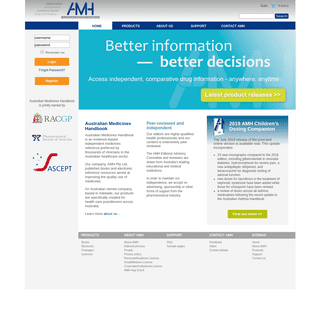 Home Page News | Australian Medicines Handbook