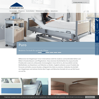 Innovative Krankenhausbetten und Pflegebetten | Stiegelmeyer