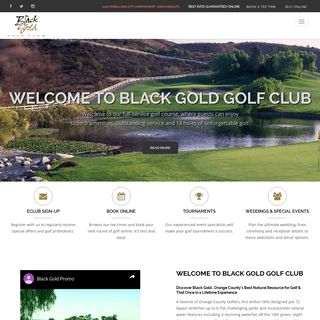 Orange County Golf - Black Gold Golf Club - 714 961 0060
