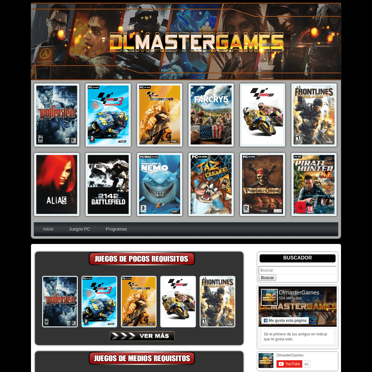 DlmasterGames | Descargar Juegos para PC