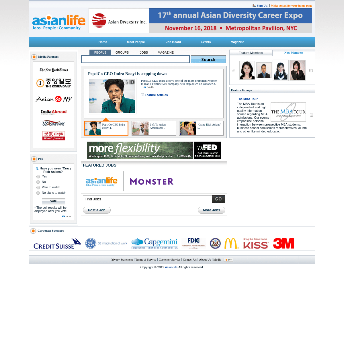 Asianlife.com - Jobs, People and Community