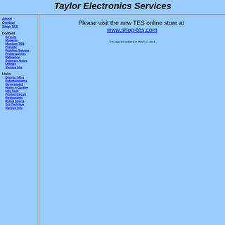 A complete backup of tayloredge.com