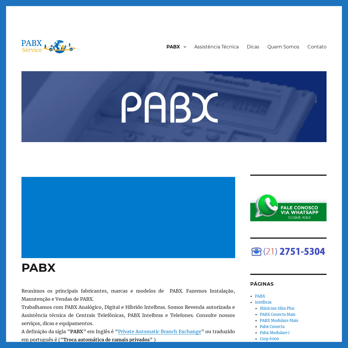 Pabx Service