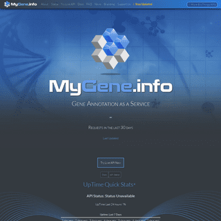 A complete backup of mygene.info