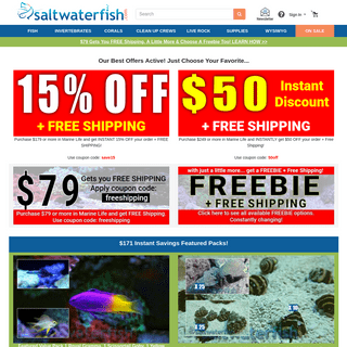 A complete backup of saltwaterfish.com