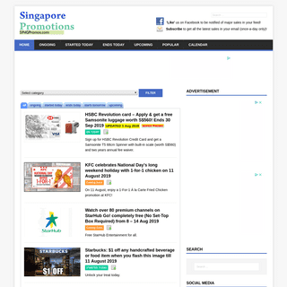 SINGPromos.com | Singapore Promotions, Lobangs, Great Deals, Warehouse Sales, Coupons & More in SG