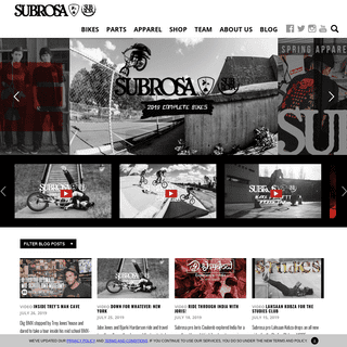 Homepage - SUBROSA BRAND
