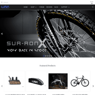 Luna Cycle  Fast  Ebikes  and Electric Bike Kits