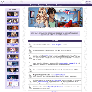 Hanako Games - Download Anime Games