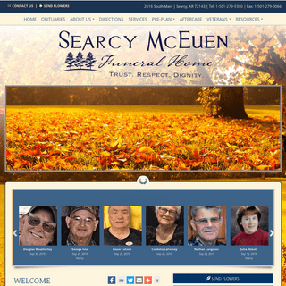 A complete backup of searcymceuenfuneralhome.com