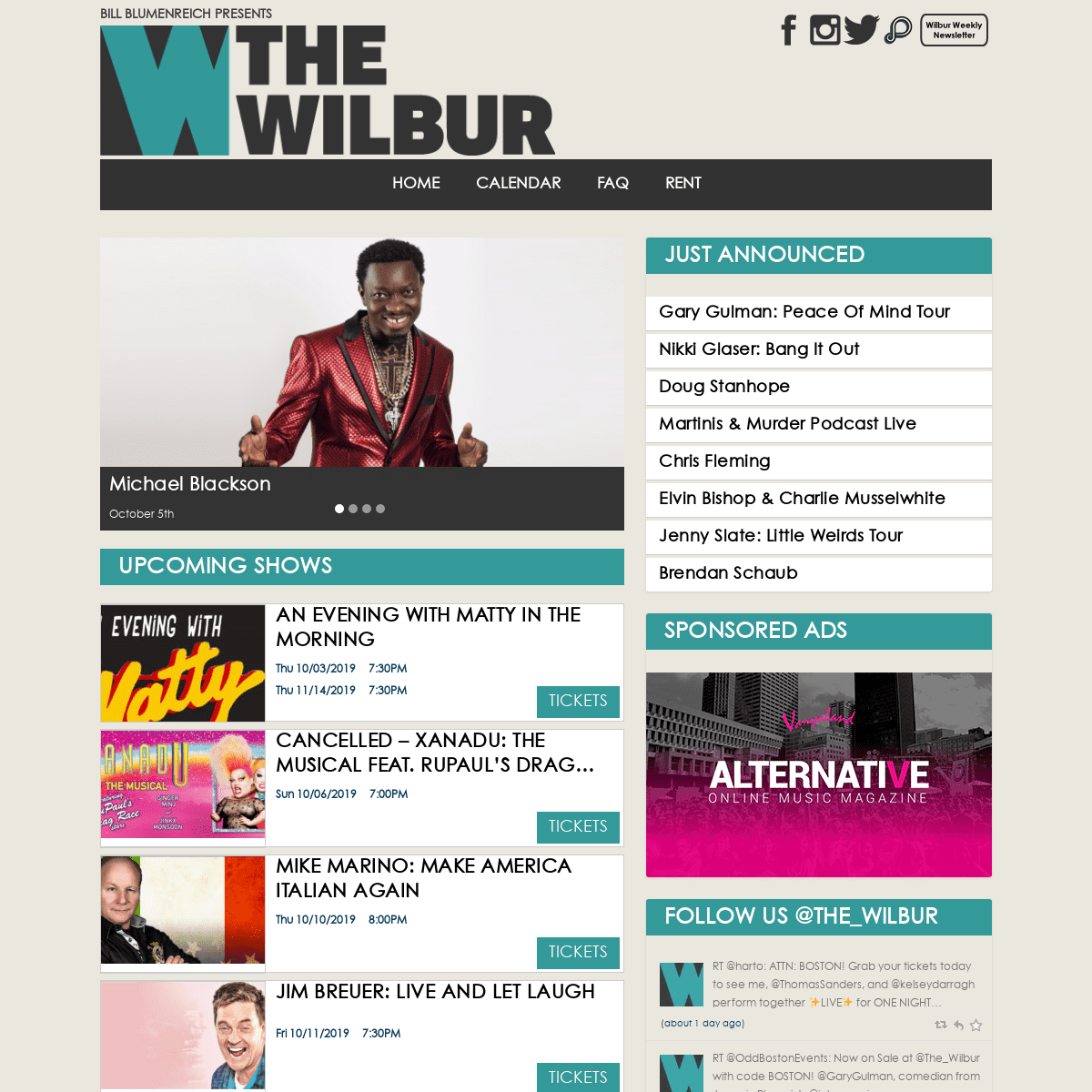 A complete backup of thewilbur.com