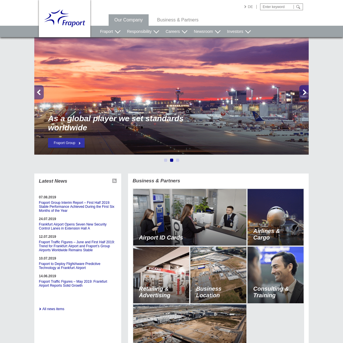 Fraport AG | Our Company