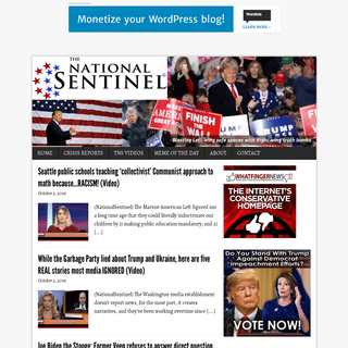 A complete backup of thenationalsentinel.com