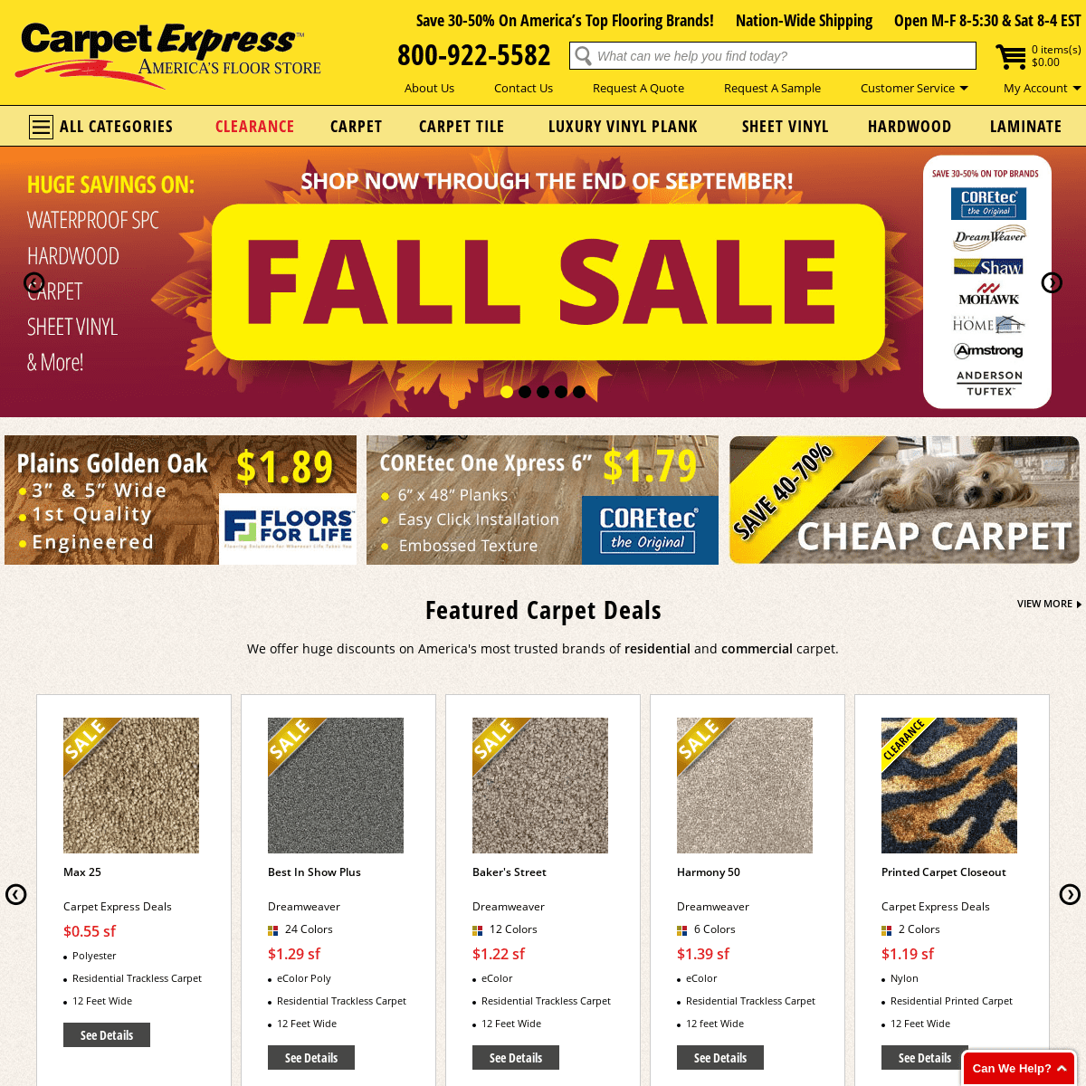 Carpet Express | Save 30-50% on Carpet, Hardwood, & Vinyl Floors