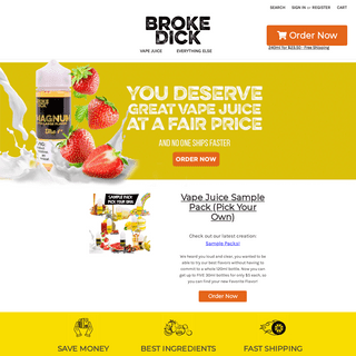 Buy Cheap & Good Vapor Juice Online: 120ml for $11.75 
