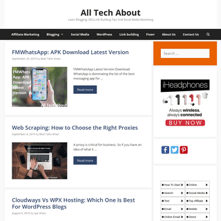 All Tech About - Learn Blogging ,SEO,Link Building Tips And Social Media Marketing